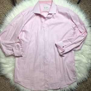 Robert Graham button down shirt pink